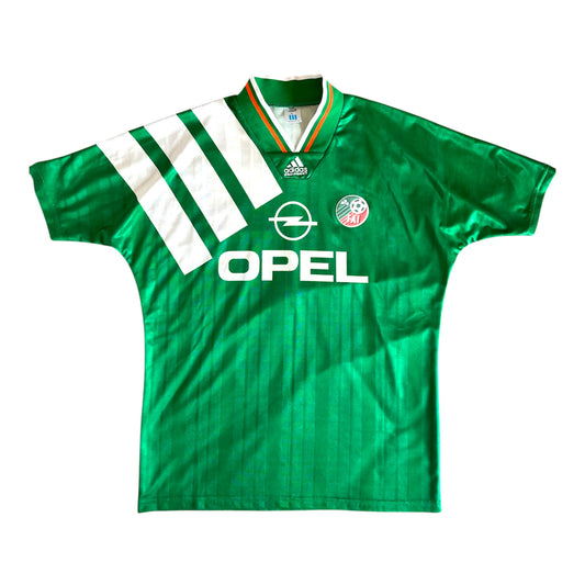 Maillot Vintage Irlande – Adidas Equipment – Opel (1992-1994)