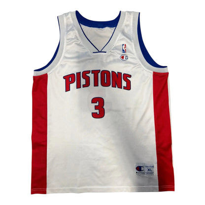 Maillot Ben Wallace #3 – Detroit Pistons (Champion)