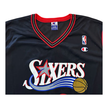 Maillot Allen Iverson #3 – Philadelphia 76ers (Champion, Taille 48 / XL)
