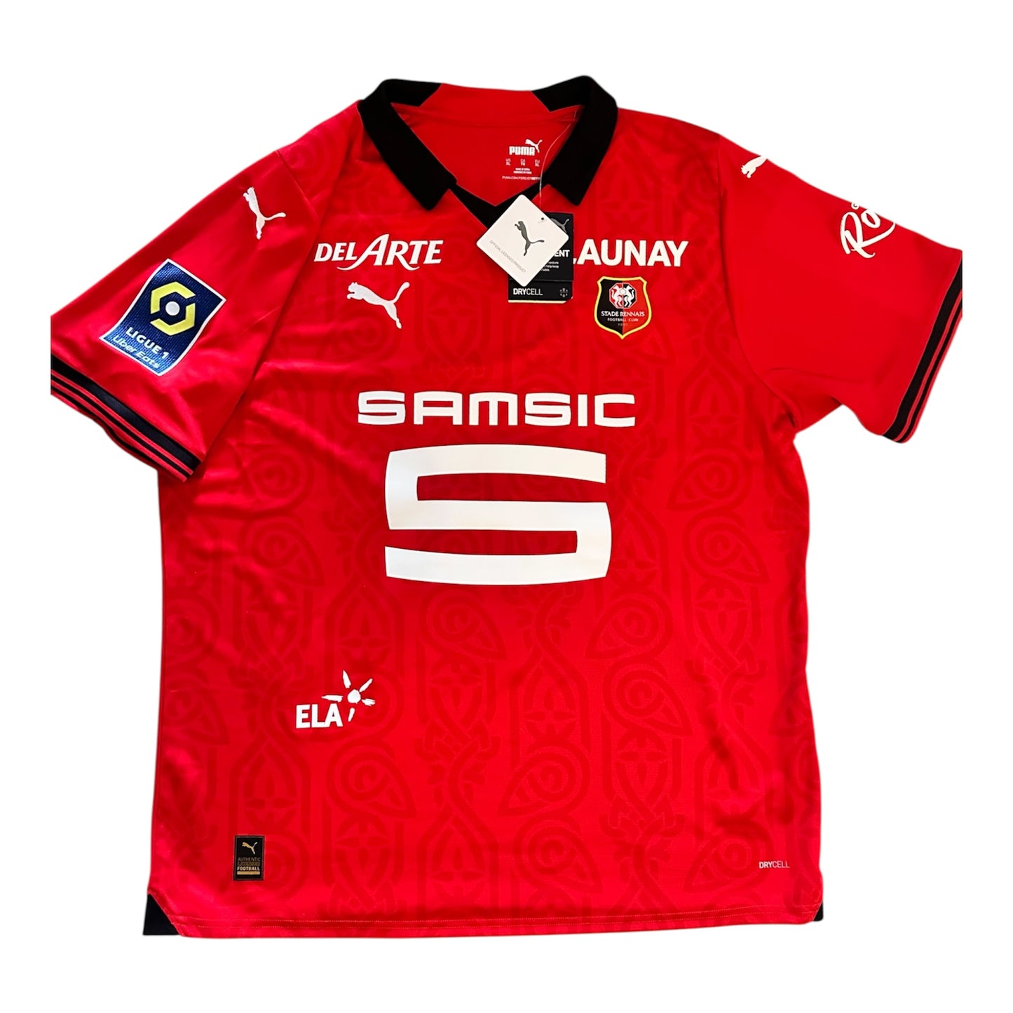 Maillot Stade Rennais D.Doué #33 – Saison 2022-2023 (Domicile)