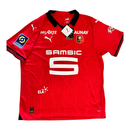 Maillot Stade Rennais D.Doué #33 – Saison 2022-2023 (Domicile)