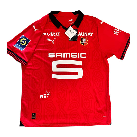 Maillot Stade Rennais D.Doué #33 – Saison 2022-2023 (Domicile)